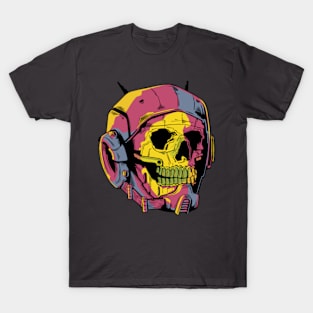 Mecha skull pilot T-Shirt